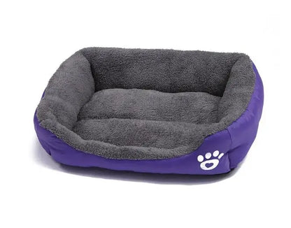 Warm Bone Washable Pet Bed for Dogs & Cats – Soft Cotton Nest - Pawsitive Cuddles