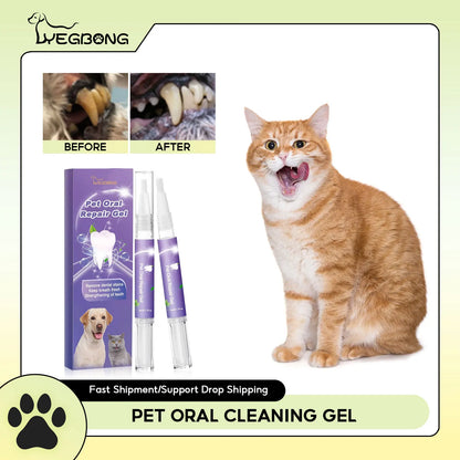 Pet Oral Repair Gel Tartar Removal Odor Eliminator - Pawsitive Cuddles