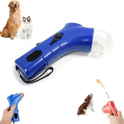 "Pet Treat Launcher – Interactive Snack Dispenser for Dogs & Cats" - Pawsitive Cuddles