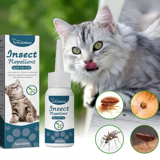 Skin Cleaning Agent for Lice, Ticks, and Ticks Cats/ Dogs - Pawsitive Cuddles
