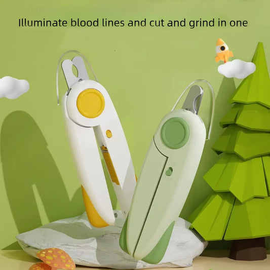 LED Equipped Pet Nail Clipper - Pawsitive Cuddles
