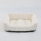 Square Plush Pet Bed - Pawsitive Cuddles