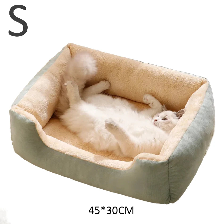 Soft Cushioned Bed for Cats & Dogs - Pawsitive Cuddles