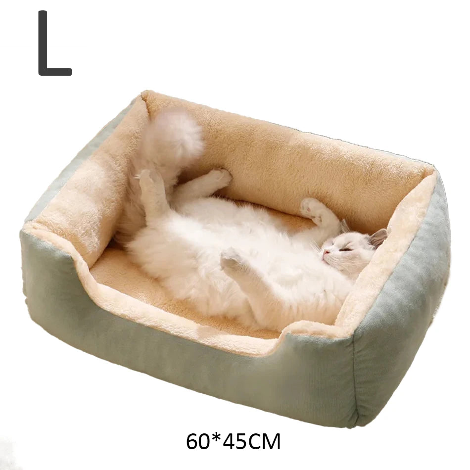 Soft Cushioned Bed for Cats & Dogs - Pawsitive Cuddles