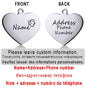 ustom Heart-Shaped Pet ID Tag - Pawsitive Cuddles
