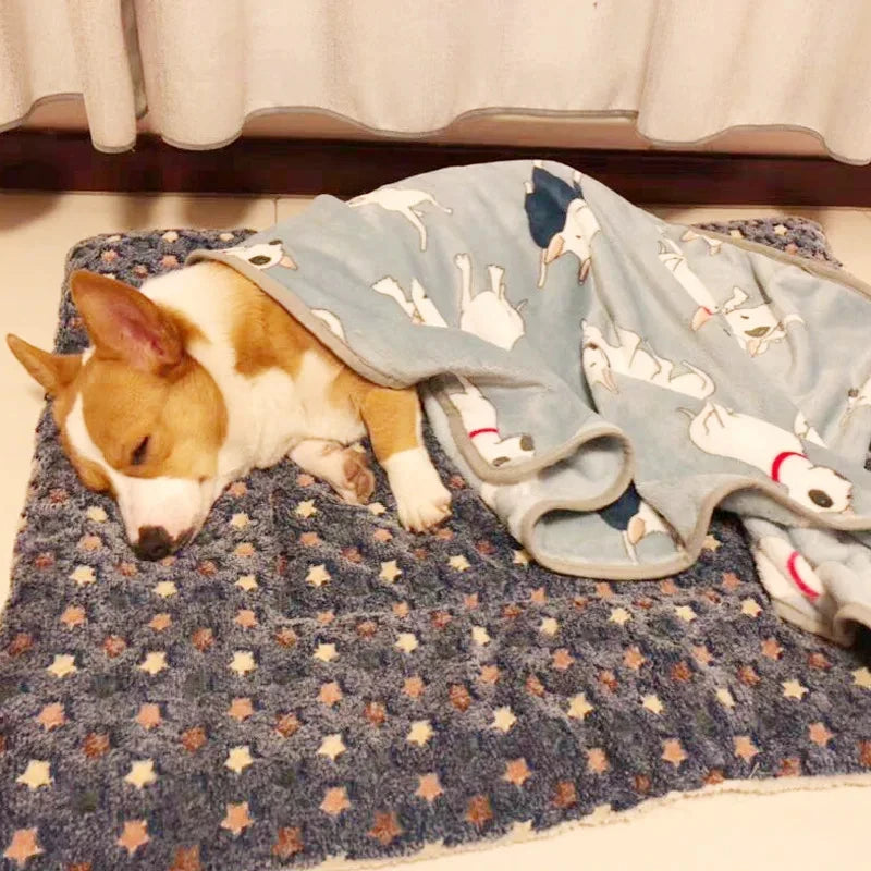 Soft Flannel Cat Sleeping Mat - Pawsitive Cuddles
