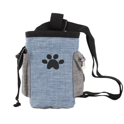 Dog Treat Training Pouch Bag with Waist Shoulder Strap Poop Bag Dispenser - Pawsitive Cuddles