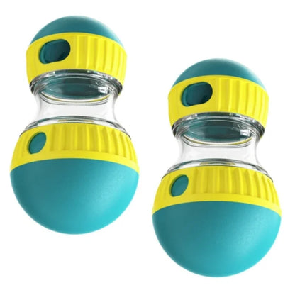 Elliptical Track Rolling Ball with Treat Dispenser - Pawsitive Cuddles