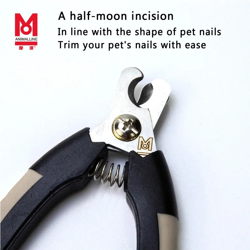 Stainless Steel Pet Nail Clipper with Sickle - Pawsitive Cuddles