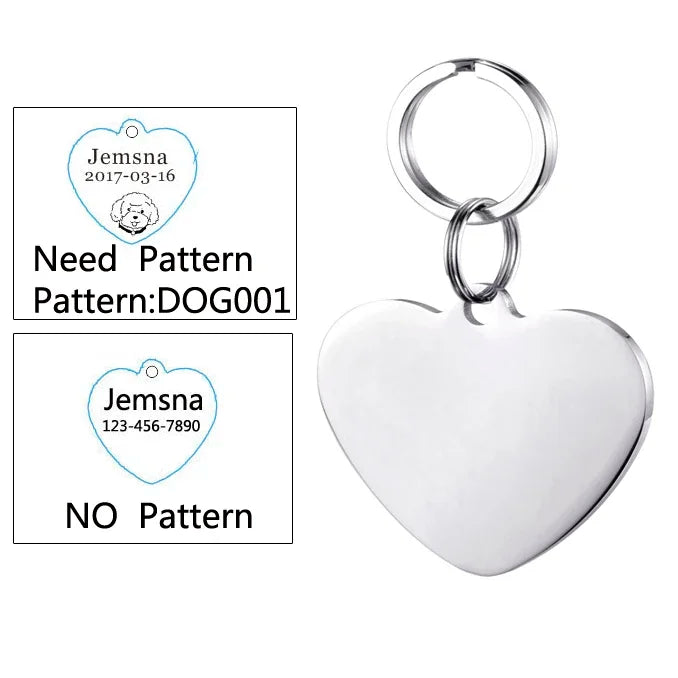 Personalized Pet Collar ID Tag - Pawsitive Cuddles