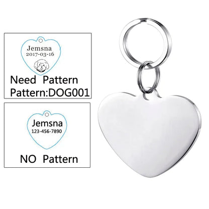Personalized Pet Collar ID Tag - Pawsitive Cuddles