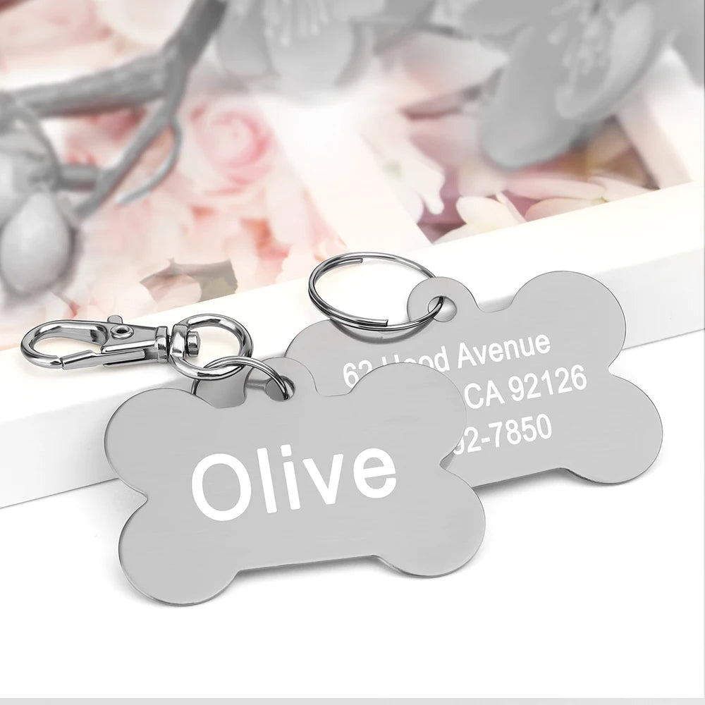 Personalized Dog & Cat ID Tag - Pawsitive Cuddles
