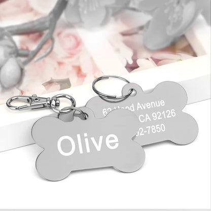 Personalized Dog & Cat ID Tag - Pawsitive Cuddles