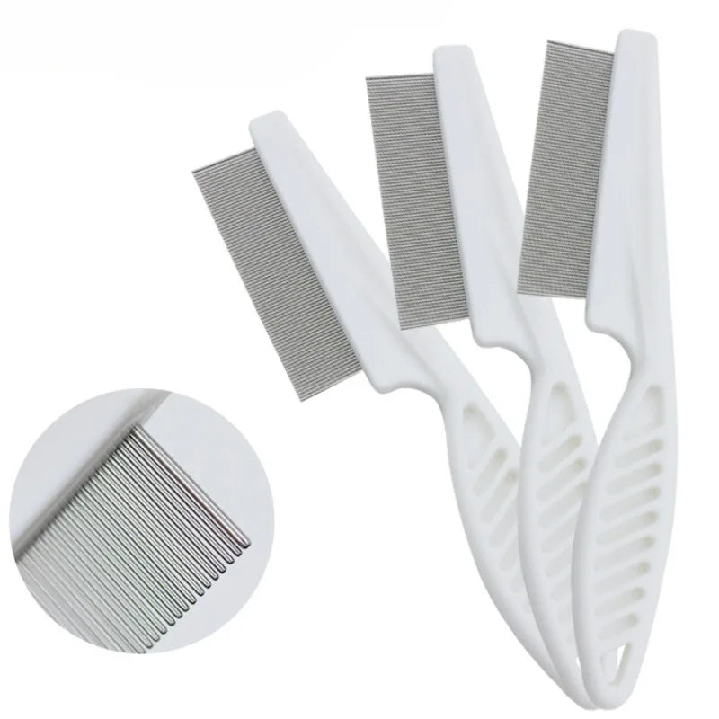 Stainless Steel Pet Flea & Shedding Comb - Pawsitive Cuddles