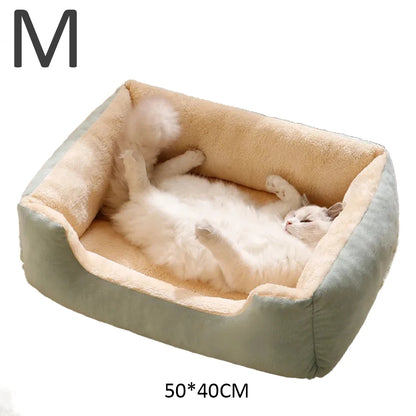 Soft Cushioned Bed for Cats & Dogs - Pawsitive Cuddles