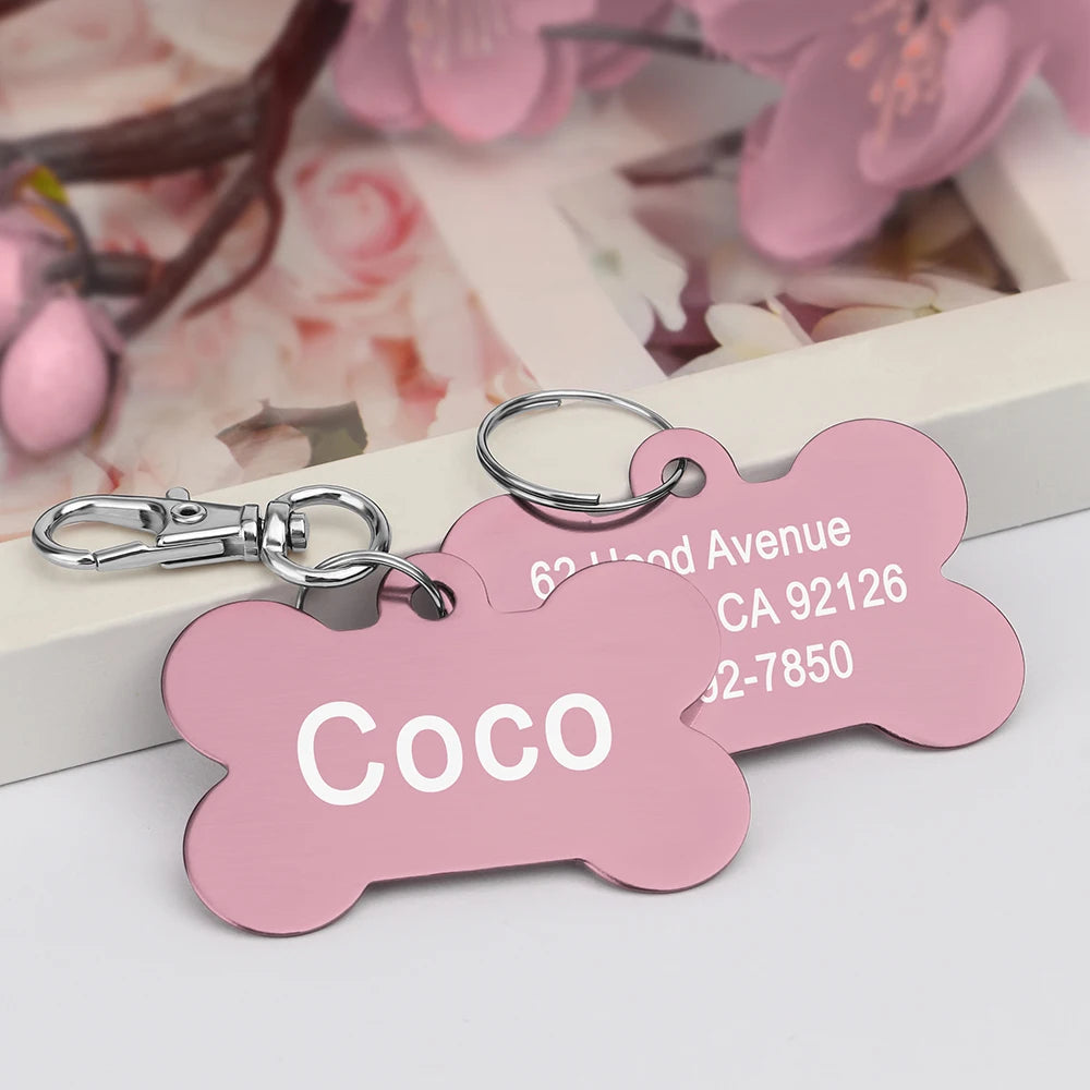 Personalized Dog & Cat ID Tag - Pawsitive Cuddles