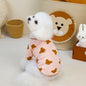 Cute Bear Print Four-Legged Outfit - Pawsitive Cuddles
