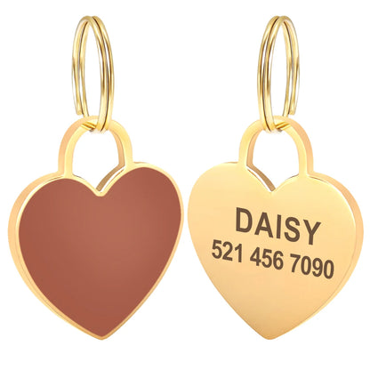 Rhinestone Name Tag for Dogs & Cats - Pawsitive Cuddles