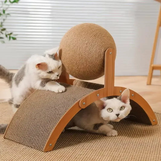 Vertical Arched Cat Claw Ball - Pawsitive Cuddles