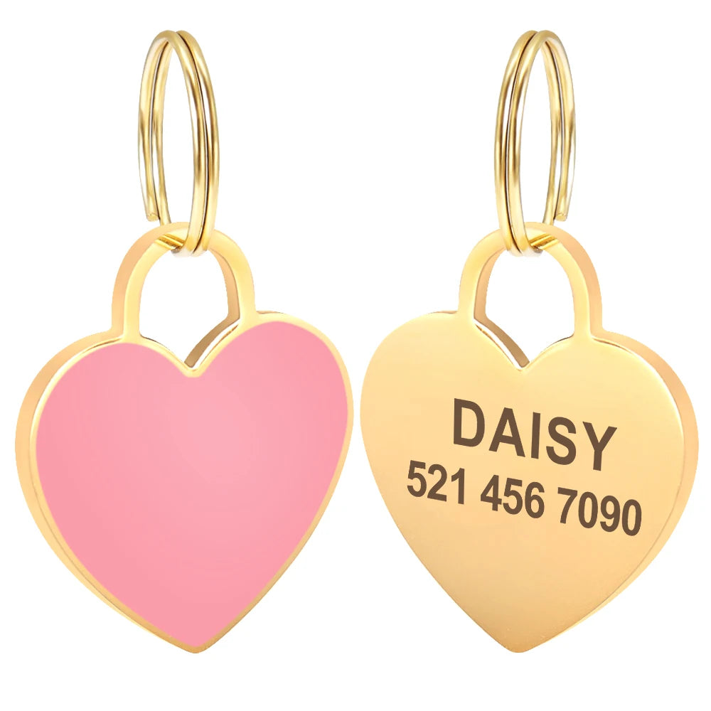 Rhinestone Name Tag for Dogs & Cats - Pawsitive Cuddles