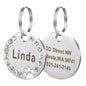Rhinestone Name Tag for Dogs & Cats - Pawsitive Cuddles