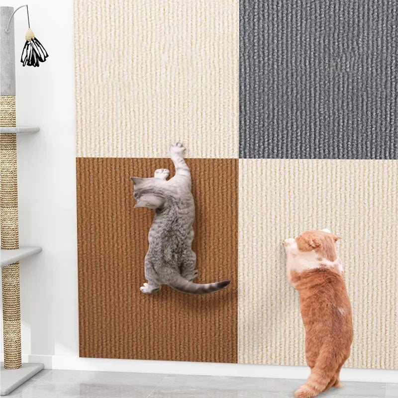 Self-Adhesive Carpet Cat Scratch Board - Pawsitive Cuddles
