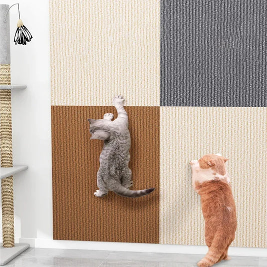 Self-Adhesive Carpet Cat Scratch Board - Pawsitive Cuddles