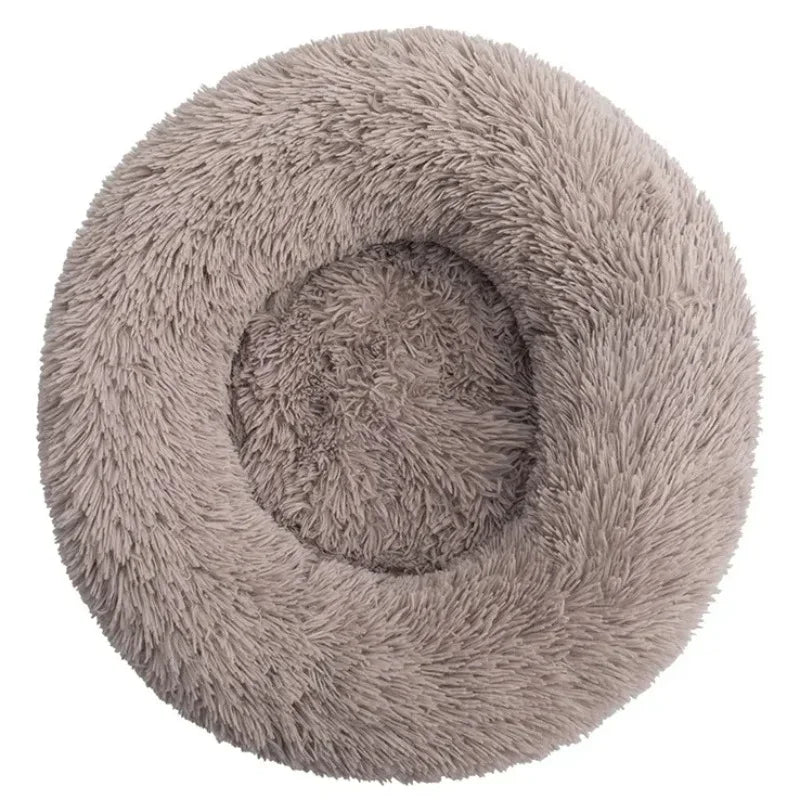 Round Pet Bed for Large Dog - Pawsitive Cuddles