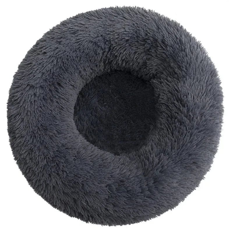 Round Pet Bed for Large Dog - Pawsitive Cuddles