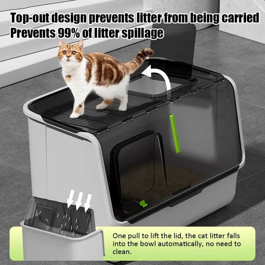 Top-Entry Cat Litter Box - Pawsitive Cuddles