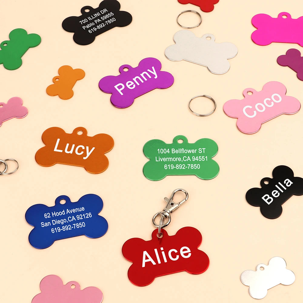 Personalized Dog & Cat ID Tag - Pawsitive Cuddles