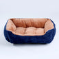 Square Plush Pet Bed - Pawsitive Cuddles