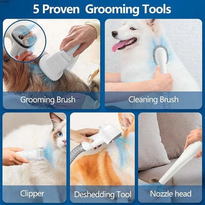 Pet Grooming Vacuum - Pawsitive Cuddles
