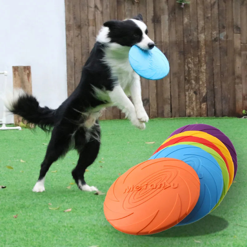 OUZEY Bite-Resistant Flying Disc Dog Toy - Pawsitive Cuddles