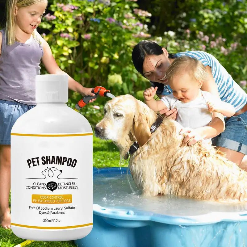 300ml Itchy Skin Relief & Soothing Pet Bath Solution - Pawsitive Cuddles