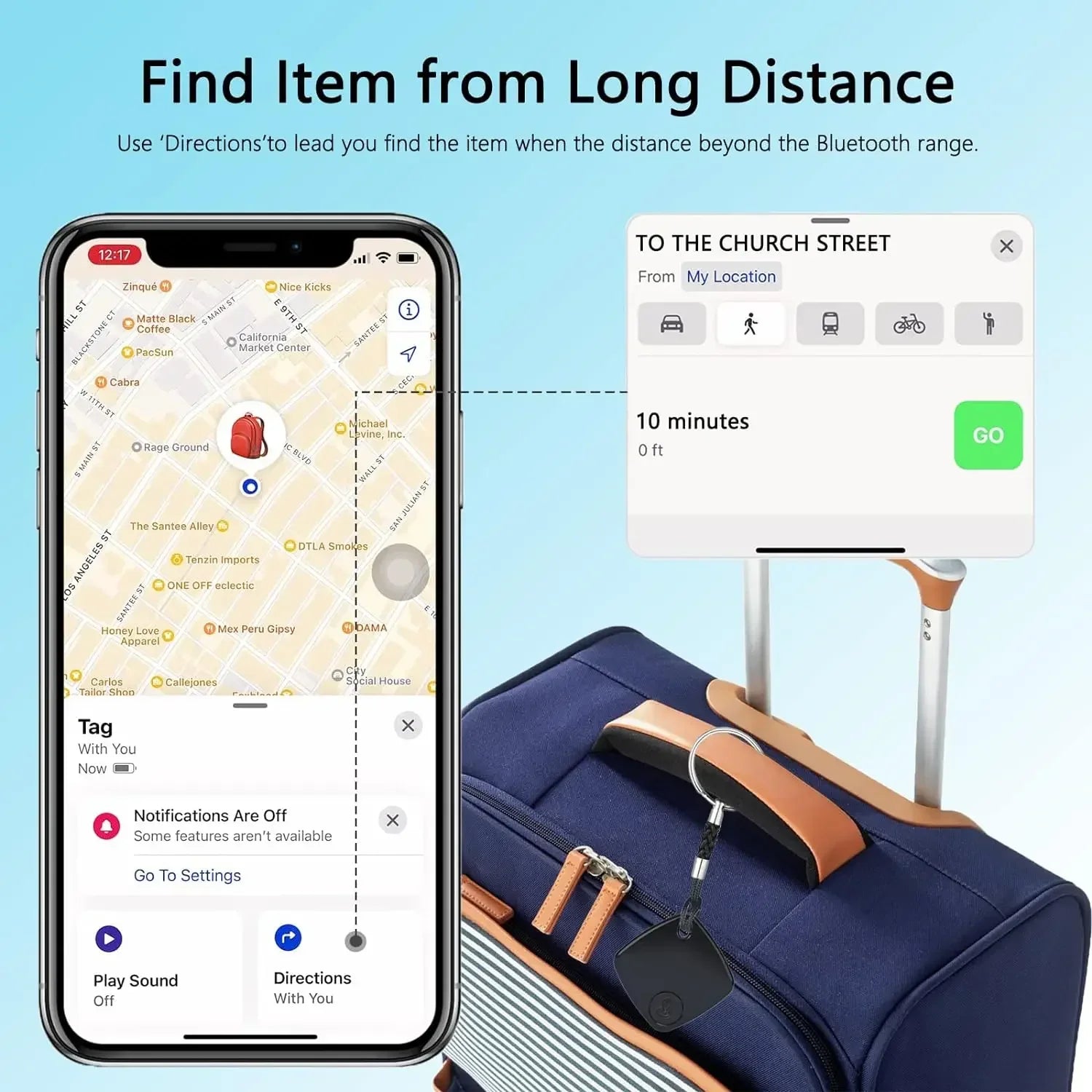 Mini GPS Tracker – Bluetooth Anti-Lost Locator - Pawsitive Cuddles