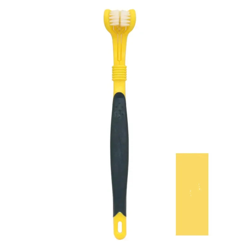 3-Sided Pet Toothbrush - Pawsitive Cuddles
