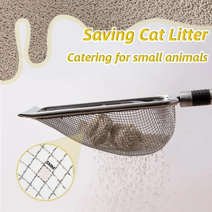Stainless Steel Cat Litter Scoop - Pawsitive Cuddles