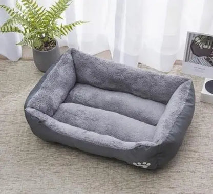 Warm Bone Washable Pet Bed for Dogs & Cats – Soft Cotton Nest - Pawsitive Cuddles