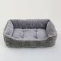 Square Plush Pet Bed - Pawsitive Cuddles