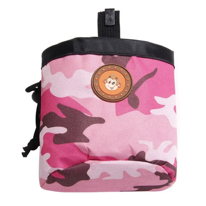 Dog Treat Training Pouch Bag with Waist Shoulder Strap Poop Bag Dispenser - Pawsitive Cuddles