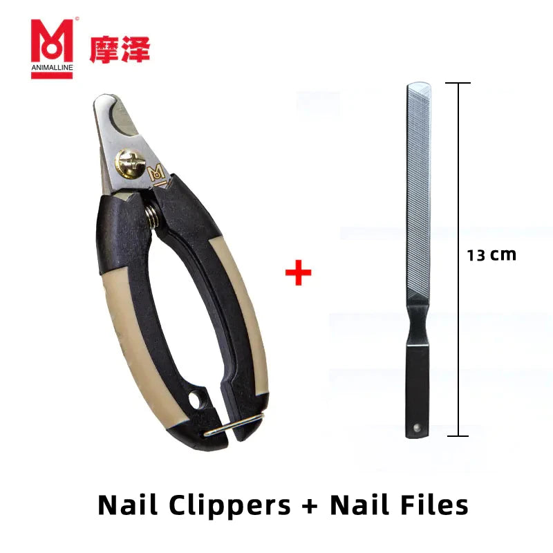 Stainless Steel Pet Nail Clipper with Sickle - Pawsitive Cuddles