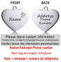 ustom Heart-Shaped Pet ID Tag - Pawsitive Cuddles
