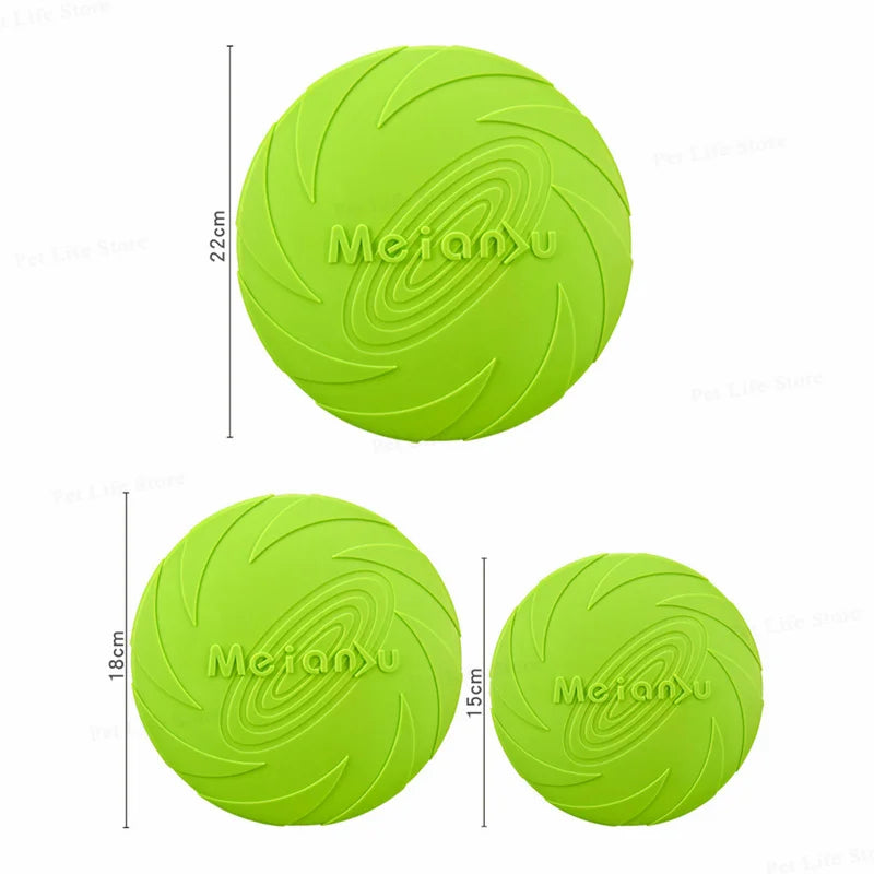 OUZEY Bite-Resistant Flying Disc Dog Toy - Pawsitive Cuddles
