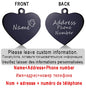 ustom Heart-Shaped Pet ID Tag - Pawsitive Cuddles