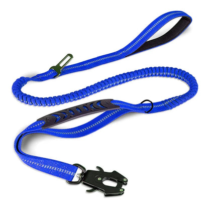 Heavy Duty Reflective Bungee Dog Leash - Pawsitive Cuddles