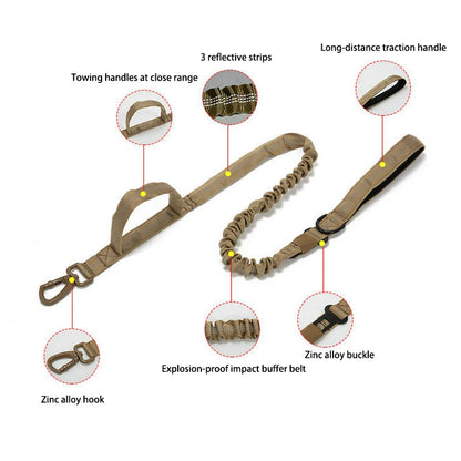 Reflective Nylon Dog Collar & Leash Set - Pawsitive Cuddles