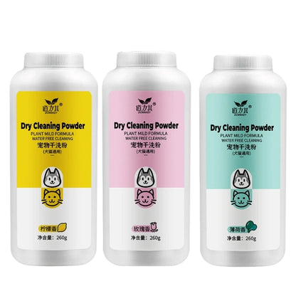 Dry Washing Shampoo for Pets Soothing & Deodorizing Natural Ingredients For Dogs Cats - Pawsitive Cuddles