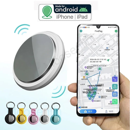 Smart Bluetooth GPS Tracker–Mini Airtag Locator for Pet, Keys, Android & iOS - Pawsitive Cuddles