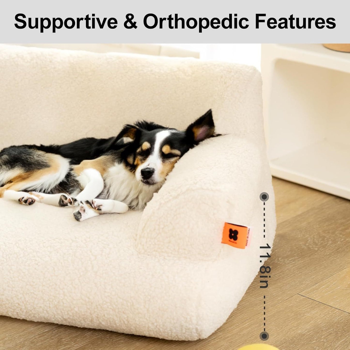 Waterproof Pet Bed with Removable Cover - Pawsitive Cuddles
